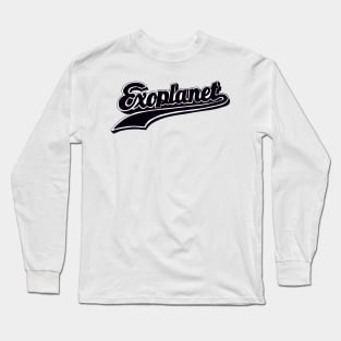 EXOPLANET (black) Long Sleeve T-Shirt